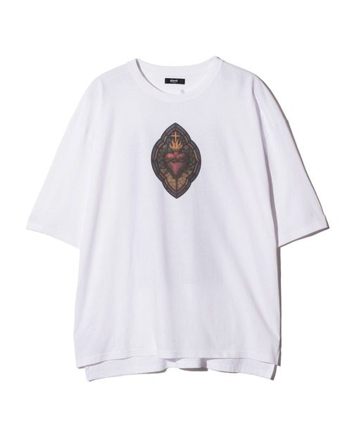 glamb(グラム)の「Stained Glass T-Shirt II / ステンドグラスTシャツⅡ(Tシャツ/カットソー・メンズ・ホワイト/ブラック/ブルー・S/M/L)」の4枚目の写真