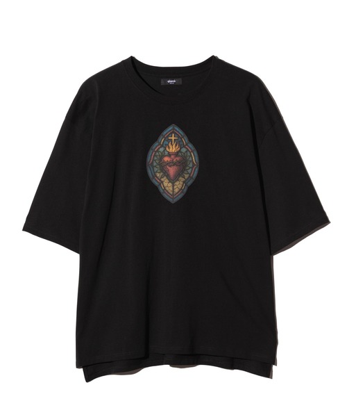 glamb(グラム)の「Stained Glass T-Shirt II / ステンドグラスTシャツⅡ(Tシャツ/カットソー・メンズ・ホワイト/ブラック/ブルー・S/M/L)」の5枚目の写真