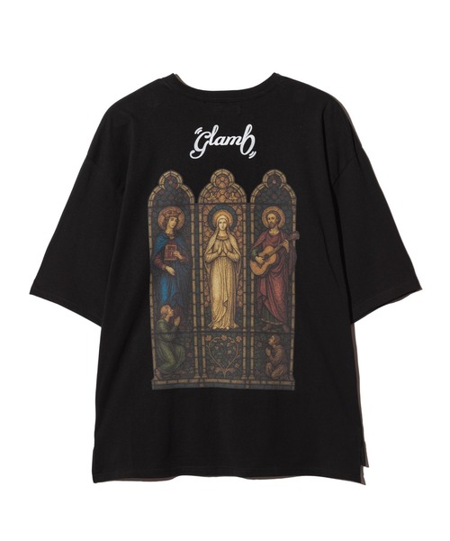 glamb(グラム)の「Stained Glass T-Shirt II / ステンドグラスTシャツⅡ(Tシャツ/カットソー・メンズ・ホワイト/ブラック/ブルー・S/M/L)」の8枚目の写真