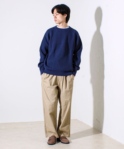 Vincent et Mireille】Rib CLASSIC CREWNECK（ニット/セーター