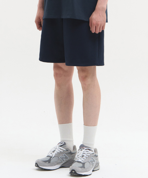 XERO（ゼロ）の「[デイリーサービス] スウェットショーツ3（その他パンツ・メンズ・ネイビー・MEDIUM/LARGE）」の2枚目の写真