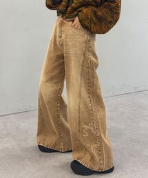 CIAOPANIC | リボン抜染プリントデニムパンツ(デニムパンツ)