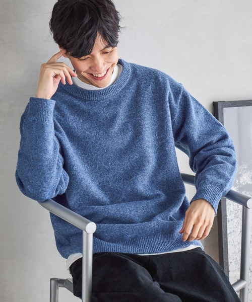 セール】トクトク2SETニットプルオーバー&モックネックTシャツ/581152