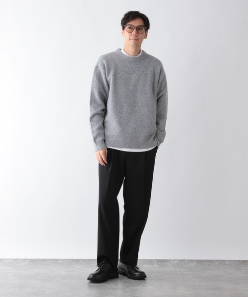 GLOBAL WORK(グローバルワーク)の「トクトク2SETニットプルオーバー&モックネックTシャツ/581152(ニット/セーター・メンズ・オレンジ/ブルー/ブラウン/ライトグレー・SMALL/MEDIUM/LARGE/X-LARGE)」の17枚目の写真