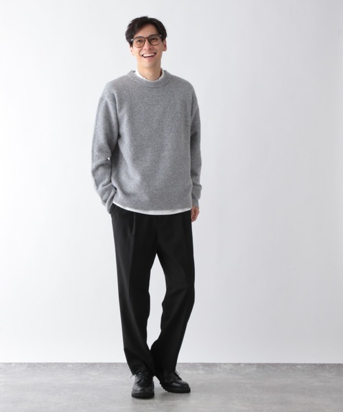GLOBAL WORK(グローバルワーク)の「トクトク2SETニットプルオーバー&モックネックTシャツ/581152(ニット/セーター・メンズ・オレンジ/ブルー/ブラウン/ライトグレー・SMALL/MEDIUM/LARGE/X-LARGE)」の18枚目の写真