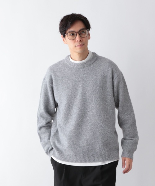 GLOBAL WORK(グローバルワーク)の「トクトク2SETニットプルオーバー&モックネックTシャツ/581152(ニット/セーター・メンズ・オレンジ/ブルー/ブラウン/ライトグレー・SMALL/MEDIUM/LARGE/X-LARGE)」の19枚目の写真