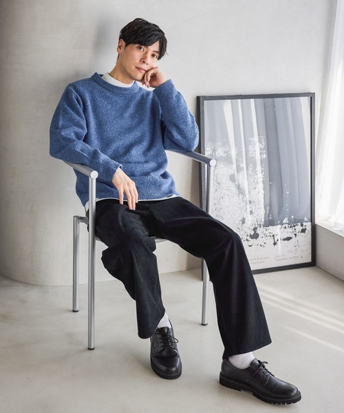 セール】トクトク2SETニットプルオーバー&モックネックTシャツ/581152