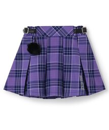 ANNA SUI mini（アナスイ・ミニ）の「【あったか】チャームつきチェックスカパン（その他パンツ・キッズ）」