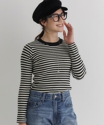 Right-on | 【HONEYSUCKLE ROSE】もちもちハイネックセーター (リブ編み / 保温性 / 女性らしさ / デイリースタイル)(ニット/セーター)