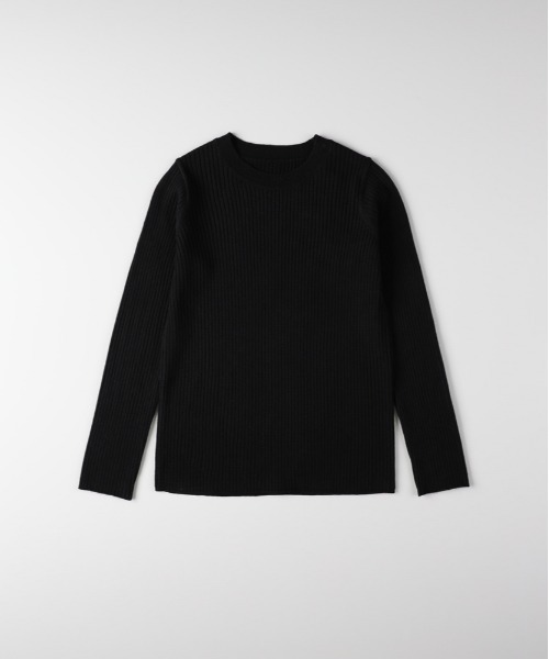 セール】【HONEYSUCKLE ROSE】もちもちハイネックセーター (リブ編み