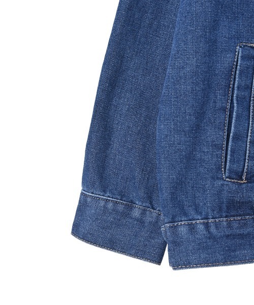 marjour(マージュール)の「OVERSIZED DENIM JACKET(デニムジャケット・レディース・ブラック/ブルー・M)」の16枚目の写真