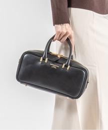 追加》MAISON CANAU メゾン カナウ ボックスボストン Lハンドル 別注