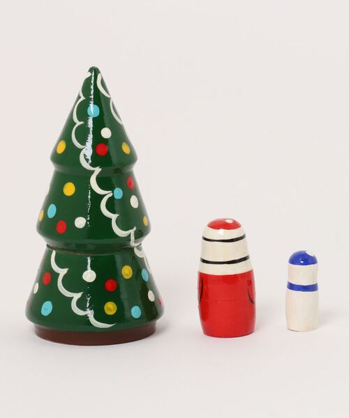 TODAY'S SPECIAL（トゥデイズスペシャル）の「【X'mas ITEM】【VOLGA×TODAY'S SPECIAL】マトリョーシカ ツリー 3個セット/451454（インテリア雑貨・レディース・その他4・FREE）」の7枚目の写真
