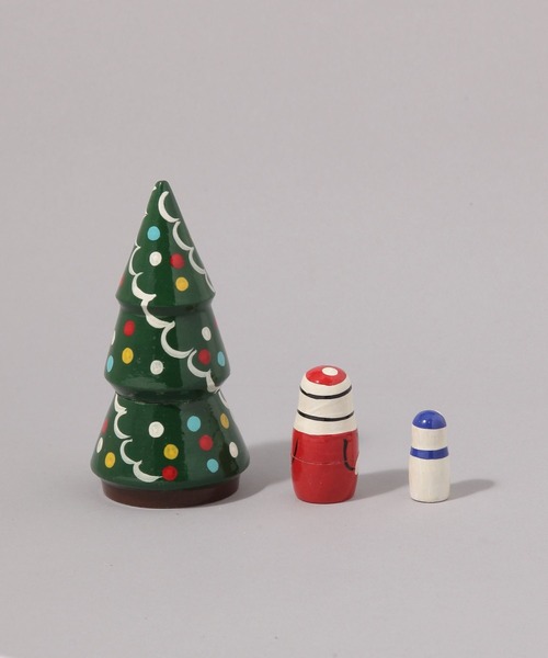 TODAY'S SPECIAL（トゥデイズスペシャル）の「【X'mas ITEM】【VOLGA×TODAY'S SPECIAL】マトリョーシカ ツリー 3個セット/451454（インテリア雑貨・レディース・その他4・FREE）」の3枚目の写真