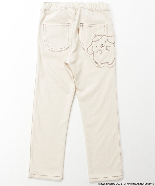 HAKKA KIDS（ハッカキッズ）の「【ハッカキッズ×サンリオキャラクターズ】ストレッチカットツイルスリムパンツ（その他パンツ・キッズ・ブラック/サックスブルー/ベージュ/ピンク・100cm/110cm/120cm/130cm）」の3枚目の写真