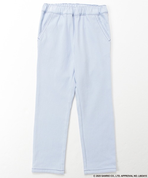 HAKKA KIDS（ハッカキッズ）の「【ハッカキッズ×サンリオキャラクターズ】ストレッチカットツイルスリムパンツ（その他パンツ・キッズ・ブラック/サックスブルー/ベージュ/ピンク・100cm/110cm/120cm/130cm）」の10枚目の写真