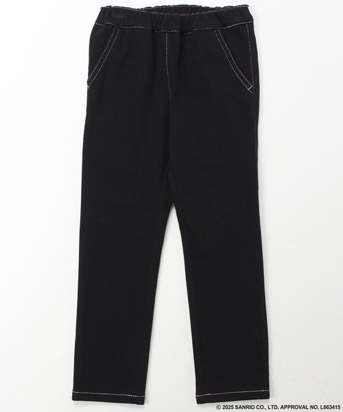 HAKKA KIDS（ハッカキッズ）の「【ハッカキッズ×サンリオキャラクターズ】ストレッチカットツイルスリムパンツ（その他パンツ・キッズ・ブラック/サックスブルー/ベージュ/ピンク・100cm/110cm/120cm/130cm）」の11枚目の写真