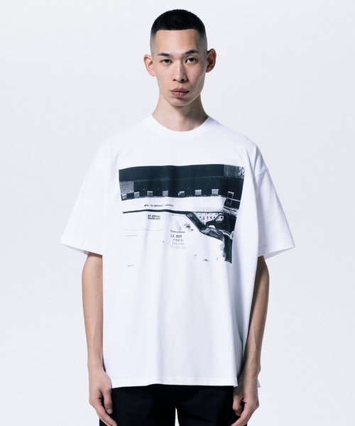 ROTTWEILER(ロットワイラー)の「AMERICAN PHOTO TEE(Tシャツ/カットソー・メンズ・ブラック/サックスブルー・S/M/L/XL)」の1枚目の写真