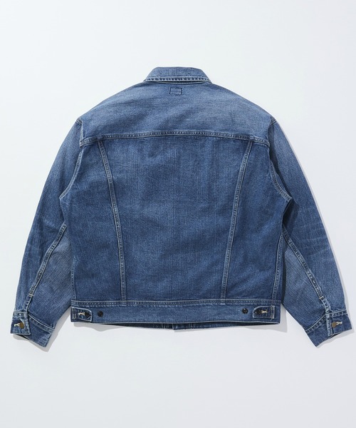 Lee(リー)の「【101 101周年記念特別モデル】ANNIVERSARY 101-J RIDERS JACKET デニムジャケット セットアップ可(デニムパンツ・メンズ・ブルー・X-LARGE/LARGE/MEDIUM/SMALL)」の16枚目の写真