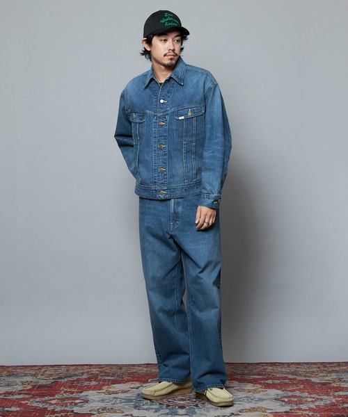 Lee(リー)の「【101 101周年記念特別モデル】ANNIVERSARY 101-J RIDERS JACKET デニムジャケット セットアップ可(デニムパンツ・メンズ・ブルー・X-LARGE/LARGE/MEDIUM/SMALL)」の14枚目の写真