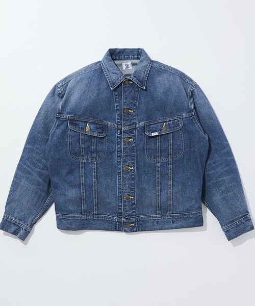Lee(リー)の「【101 101周年記念特別モデル】ANNIVERSARY 101-J RIDERS JACKET デニムジャケット セットアップ可(デニムパンツ・メンズ・ブルー・X-LARGE/LARGE/MEDIUM/SMALL)」の15枚目の写真