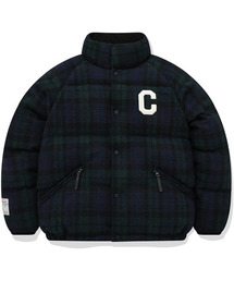 COVERNAT（カバーナット）の「RDS ハリスツイードダウンパーカー グリーン（ダウンジャケット/コート）」