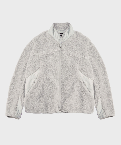 SAINTPAIN(セイントペイン)の「SP シェルパフリースジャケット グレー(その他アウター・レディース・その他・MEDIUM/LARGE)」の1枚目の写真