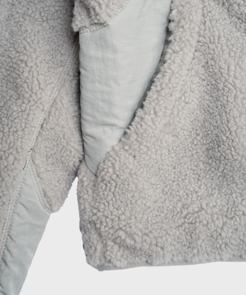 SAINTPAIN(セイントペイン)の「SP シェルパフリースジャケット グレー(その他アウター・レディース・その他・MEDIUM/LARGE)」の6枚目の写真