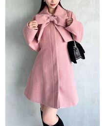 【追加生産分】ビッグリボンミディコート