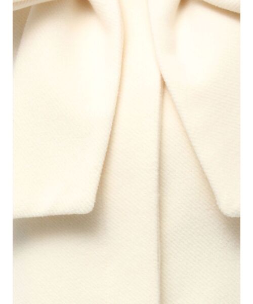 RESEXXY（リゼクシー）の「【追加生産分】ビッグリボンミディコート（その他アウター・レディース・チャコールグレー/ピンク/アイボリー・FREE）」の9枚目の写真