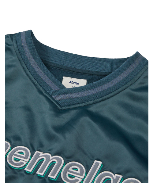 MMLG（エムエムエルジー）の「[Mmlg] EM SATIN SPORTS PULLOVER (DEEP TURQUOISE)（スウェット・レディース・その他・LARGE/X-LARGE/SMALL/MEDIUM）」の3枚目の写真