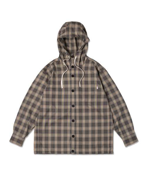 Chocolate Jesus (チョコレートジーザス )の「CJ HOODED SHIRT(シャツ/ブラウス・メンズ・ホワイト/イエロー/ベージュ・X-LARGE/LARGE/MEDIUM/SMALL)」の2枚目の写真