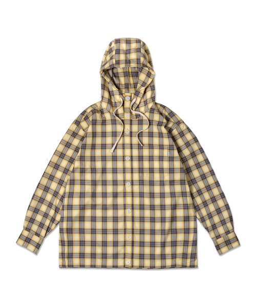 Chocolate Jesus (チョコレートジーザス )の「CJ HOODED SHIRT(シャツ/ブラウス・メンズ・ホワイト/イエロー/ベージュ・X-LARGE/LARGE/MEDIUM/SMALL)」の3枚目の写真