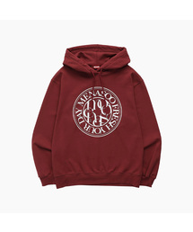 UNISEX CIRCLE LOGO HOODIE_RED