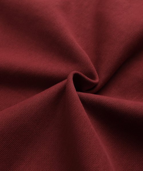 MENASOO(ミナス)の「UNISEX CIRCLE LOGO HOODIE_RED(パーカー・レディース・レッド・1/2)」の12枚目の写真