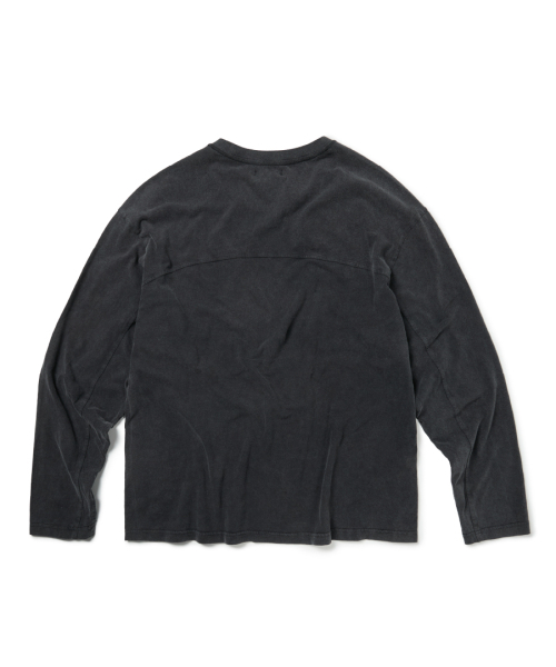 ETCE(イーティーシーイー)の「UNITED WASHED RAGLAN LONG SLEEVE (BLACK)(Tシャツ/カットソー・レディース・その他・LARGE/X-LARGE/MEDIUM)」の2枚目の写真