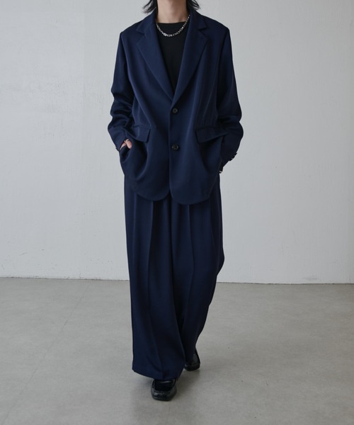 Lui's(ルイス)の「フレンチツイルワイドスラックス(スラックス・メンズ・ブラック・S)」の15枚目の写真