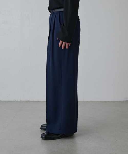 Lui's(ルイス)の「フレンチツイルワイドスラックス(スラックス・メンズ・ブラック・S)」の10枚目の写真