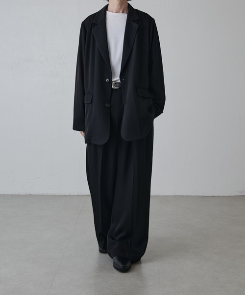 Lui's(ルイス)の「フレンチツイルワイドスラックス(スラックス・メンズ・ブラック・S)」の6枚目の写真