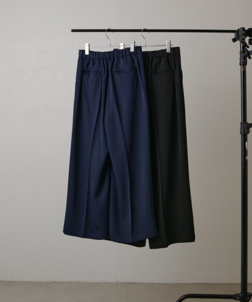 Lui's(ルイス)の「フレンチツイルワイドスラックス(スラックス・メンズ・ブラック・S)」の16枚目の写真