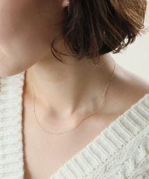 SLOBE IENA | SLOBE ペタルチェーンネックレス K10(ネックレス)