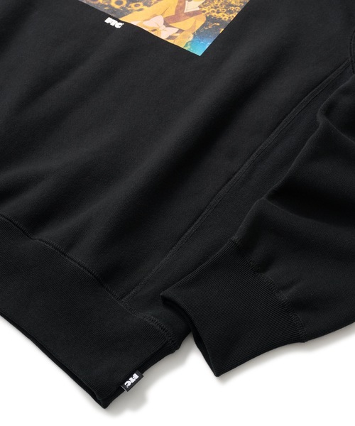 FTC（エフティーシー）の「FTC x SAMURAI CHAMPLOO |            SUN FLOWER CREW NECK（スウェット・メンズ・グレー/ブラック・SMALL/MEDIUM/LARGE/X-LARGE）」の5枚目の写真