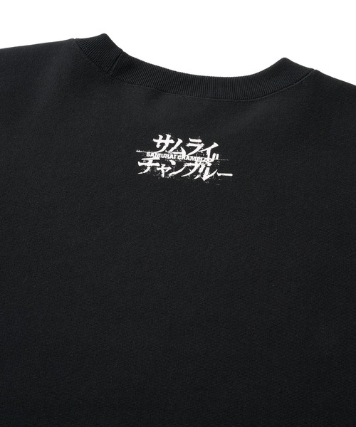 FTC（エフティーシー）の「FTC x SAMURAI CHAMPLOO |            SUN FLOWER CREW NECK（スウェット・メンズ・グレー/ブラック・SMALL/MEDIUM/LARGE/X-LARGE）」の6枚目の写真