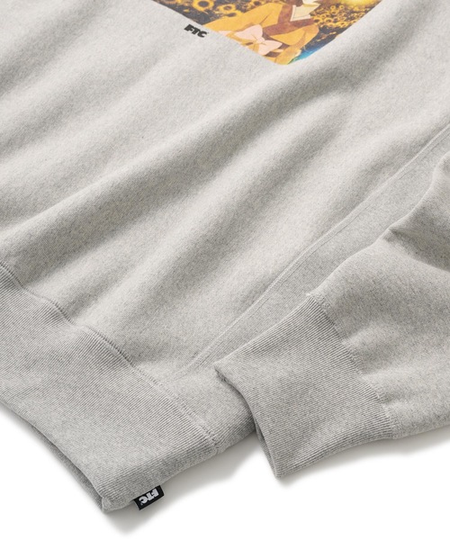 FTC（エフティーシー）の「FTC x SAMURAI CHAMPLOO |            SUN FLOWER CREW NECK（スウェット・メンズ・グレー/ブラック・SMALL/MEDIUM/LARGE/X-LARGE）」の9枚目の写真
