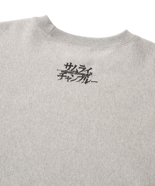 FTC（エフティーシー）の「FTC x SAMURAI CHAMPLOO |            SUN FLOWER CREW NECK（スウェット・メンズ・グレー/ブラック・SMALL/MEDIUM/LARGE/X-LARGE）」の10枚目の写真