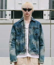 ROARINGRAD（ロアリングラド）の「ディストロイドトラッカーデニムジャケット（デニムジャケット）」