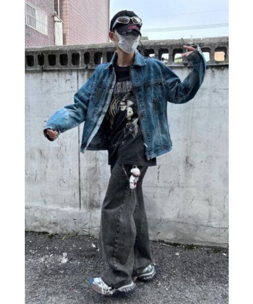 ROARINGRAD(ロアリングラド)の「ディストロイドトラッカーデニムジャケット(デニムジャケット・メンズ・その他・MEDIUM)」の17枚目の写真