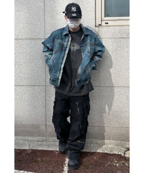 ROARINGRAD(ロアリングラド)の「ディストロイドトラッカーデニムジャケット(デニムジャケット・メンズ・その他・MEDIUM)」の18枚目の写真