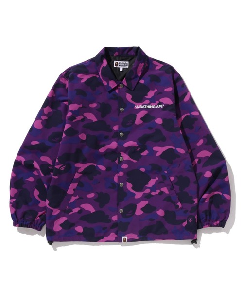 COLOR CAMO COACH JACKET