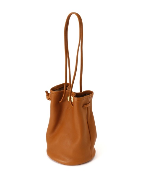 SLOW(スロウ)の「SLOW(スロウ)bono-twist bon sac tote S-858S04L【2026年春夏入荷モデル】(ショルダーバッグ・メンズ・ブラック/モカ・F)」の6枚目の写真